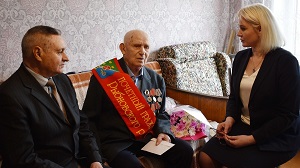 В Рыбновском районе установили именные таблички на дома фронтовиков
