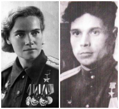 Антонина Леонтьевна Зубкова и Григорий Филиппович Симанкин