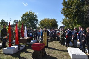 В СПАССКЕ ПЕРЕЗАХОРОНИЛИ КРАСНОАРМЕЙЦА, ПОГИБШЕГО НА НЕВСКОМ ПЯТАЧКЕ ОСЕНЬЮ 1942 ГОДА