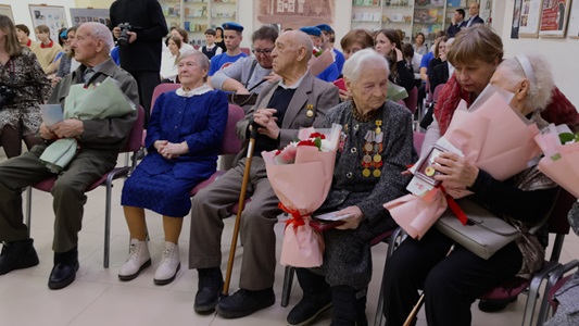 Ветеранам города Рязани вручили медали «80 лет Победы в Великой Отечественной войне 1941-1945 гг.»