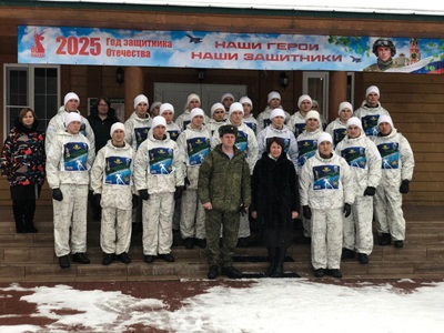 В Рязанской области проходит патриотическая акция курсантов училища ВДВ