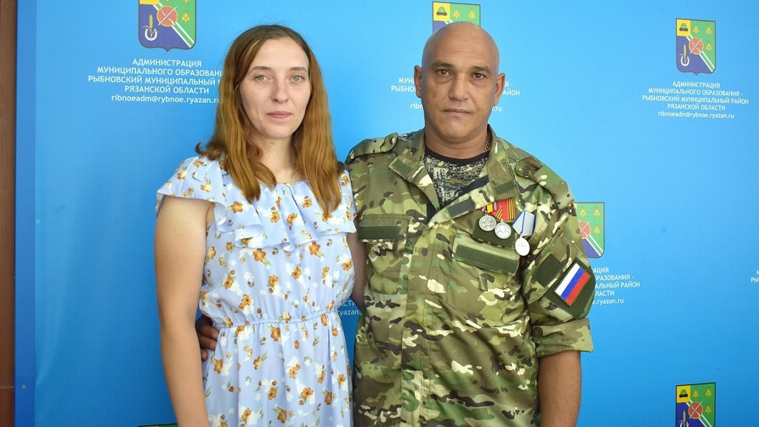 Ветеран СВО из Рыбновского района Александр Паскарь