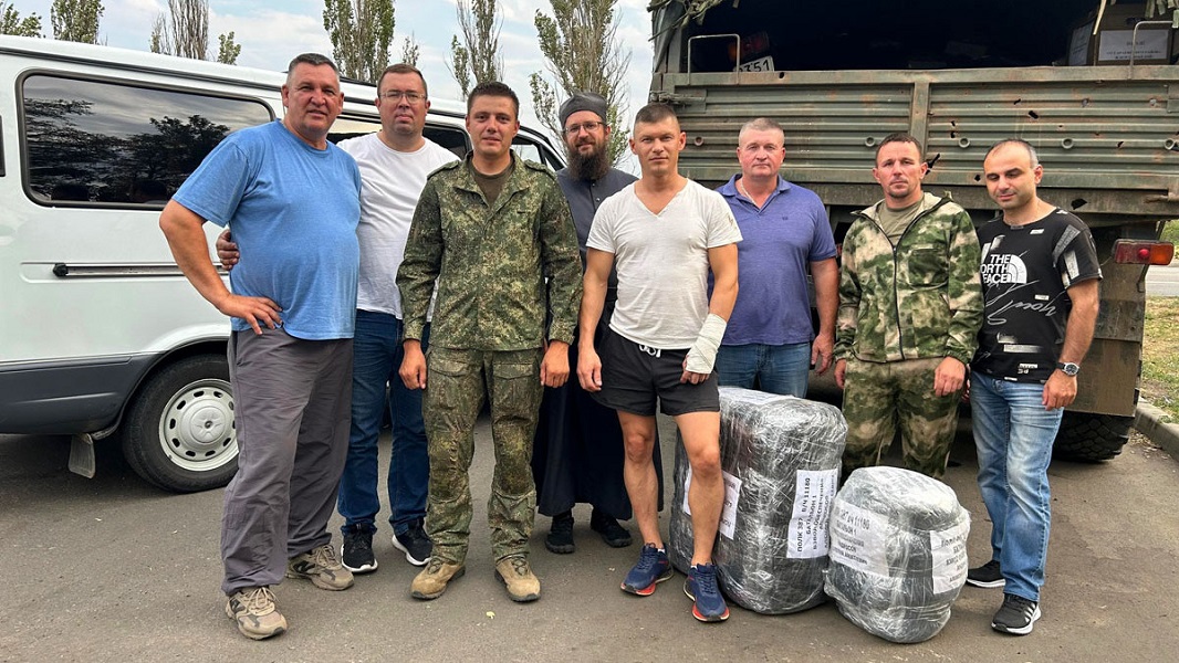 Из Сараевского района отправили в зону СВО очередной гуманитарный груз