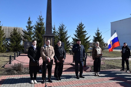 В сасовском селе Огарево-Почково отметили день рождения Героя Советского Союза Валентина Беглова