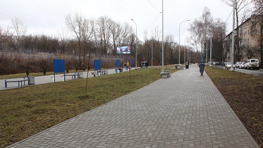 В Гвардейском сквере Рязани установят новые стенды на Аллее героев