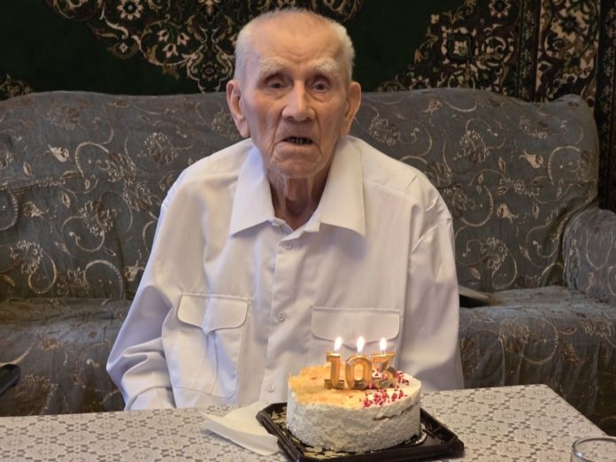 Участник Великой Отечественной войны отметил свой 103-й день рождения