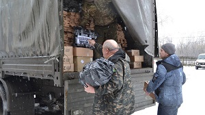 Гуманитарный груз отправился из Кадома в Курск и Белгород