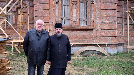 В Сасове возводят храм в честь Героев СВО