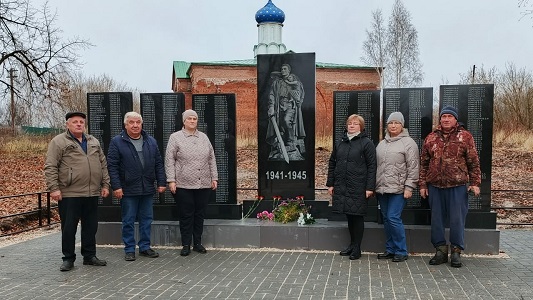 В Шиловском районе открыли новый мемориал в память об участниках Великой Отечественной войны