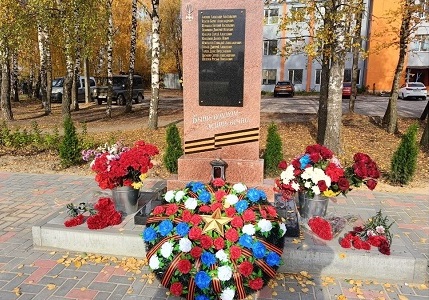 В Рязанском районе открыли памятник, посвященный погибшим бойцам СВО