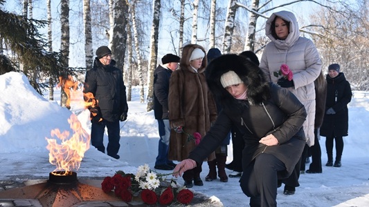 Путятинцы почтили память сталинградцев